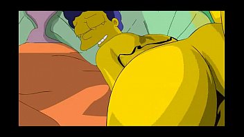 Homero simpson haciendo el amor con marge