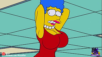 Los simpson xxx mujer rubia