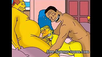 Marge simpson cojiendo