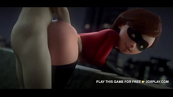 Elastigirl porno 3d